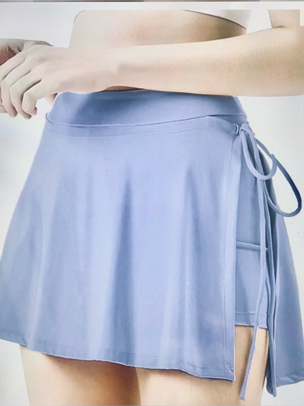 XLARGE. HALARA SIDE SLIT TIE TENNIS 2 In 1 SKORT